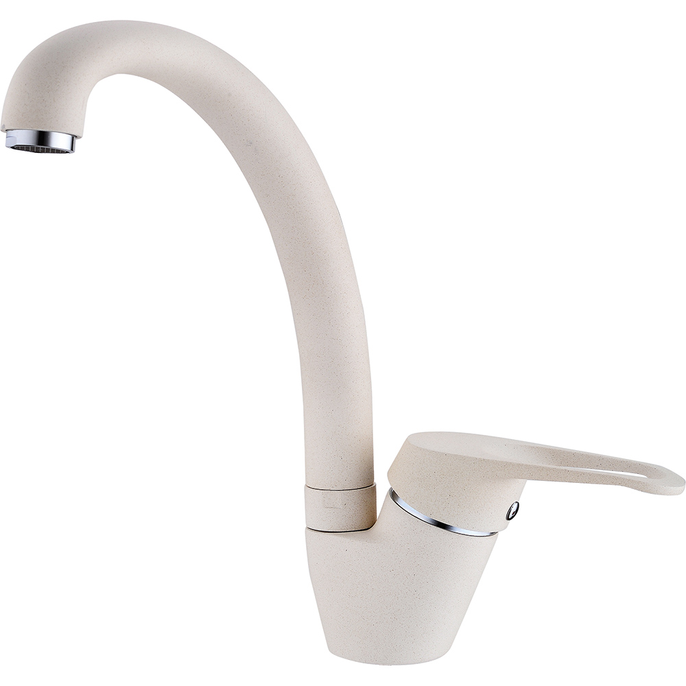 Смеситель кухонный  Franke Vega Поворотный излив Fragranite Ваниль sun-id-1699078