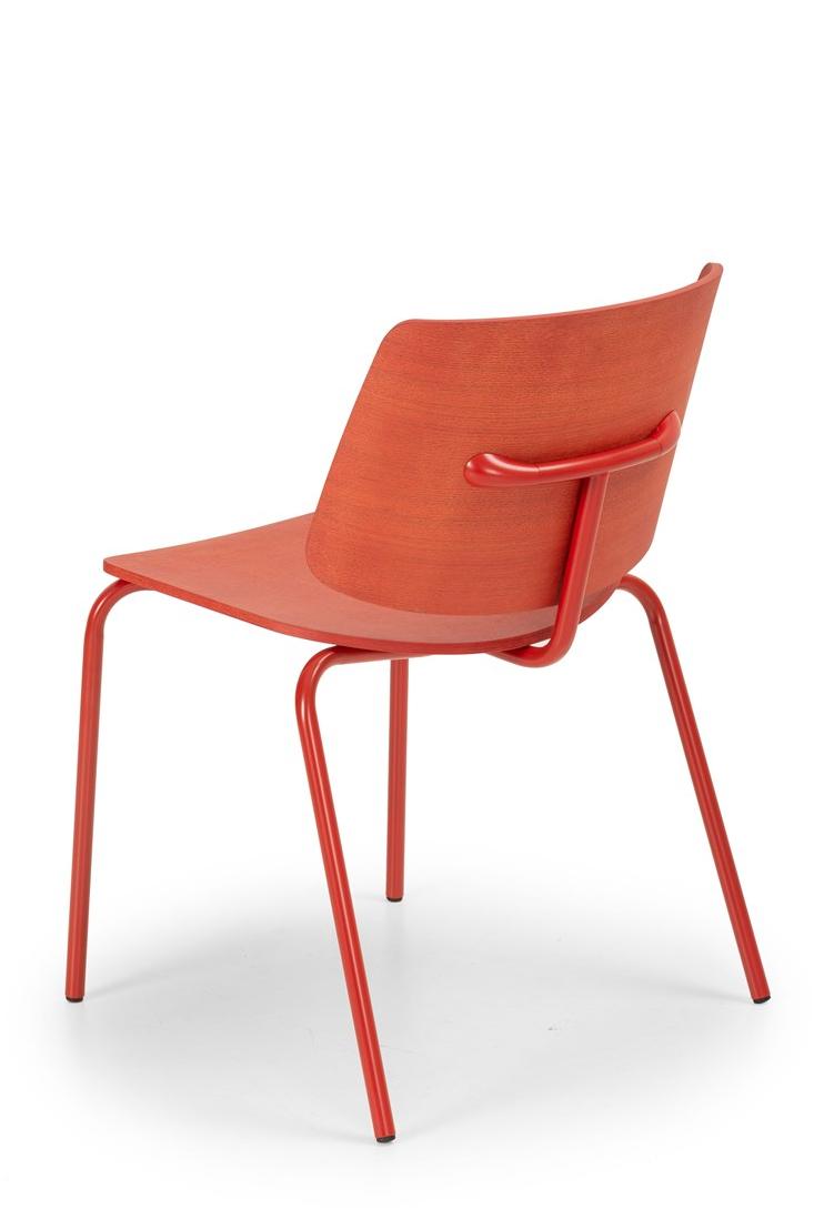 True Design Стул из алюминия и дерева Tao sun-id-1390650 - Вид №1