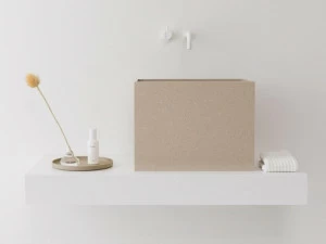 Накладная раковина на столешницу  овальная Not Only White Fall