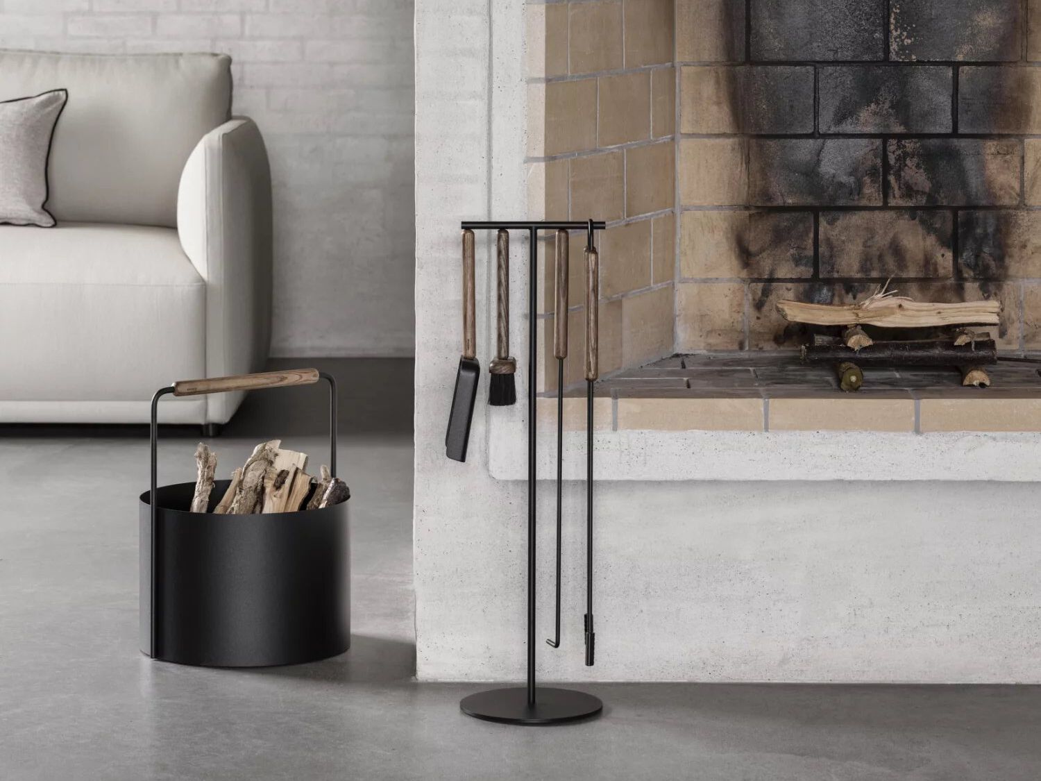 Набор инструментов для камина с порошковым покрытием blomus Аши ARCH-00025029 - Вид №3