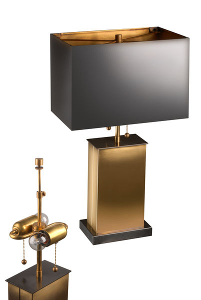 LAAR0262 Маленькая настольная лампа Dixon ijlbrown  - Вид №2