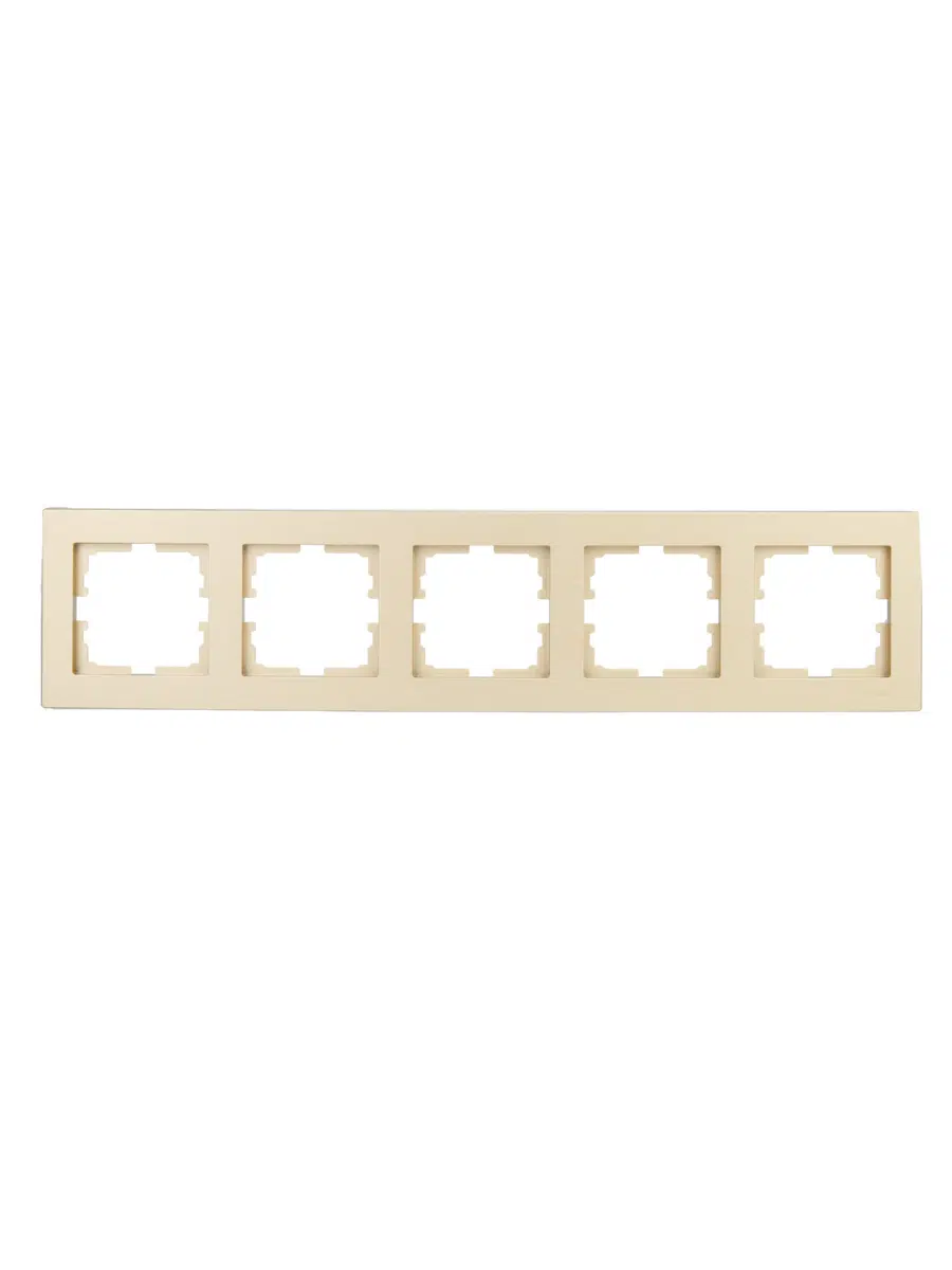 VESNA Рамка 5-ая горизонтальная без вст золото LEZARD 742-3600-150