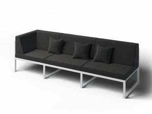 Laubo Левый угол 3-х местный садовый диван Formal