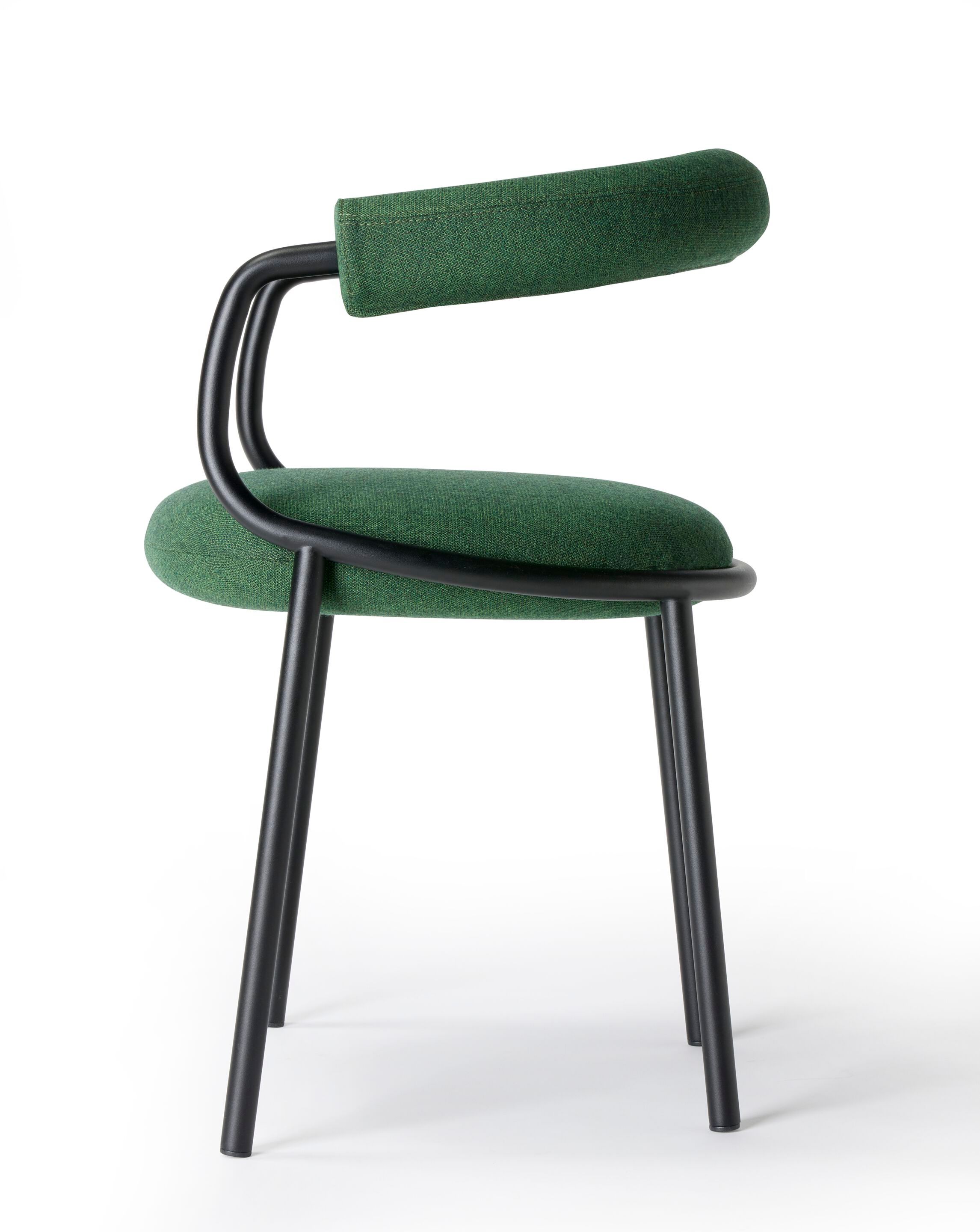 Стальное кресло с подлокотниками с открытой спинкой S-CAB Коала ARCH-00046478 - Вид №1