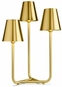 GHIDINI1961 Настольная лампа из атласной латуни  Ac403sb103