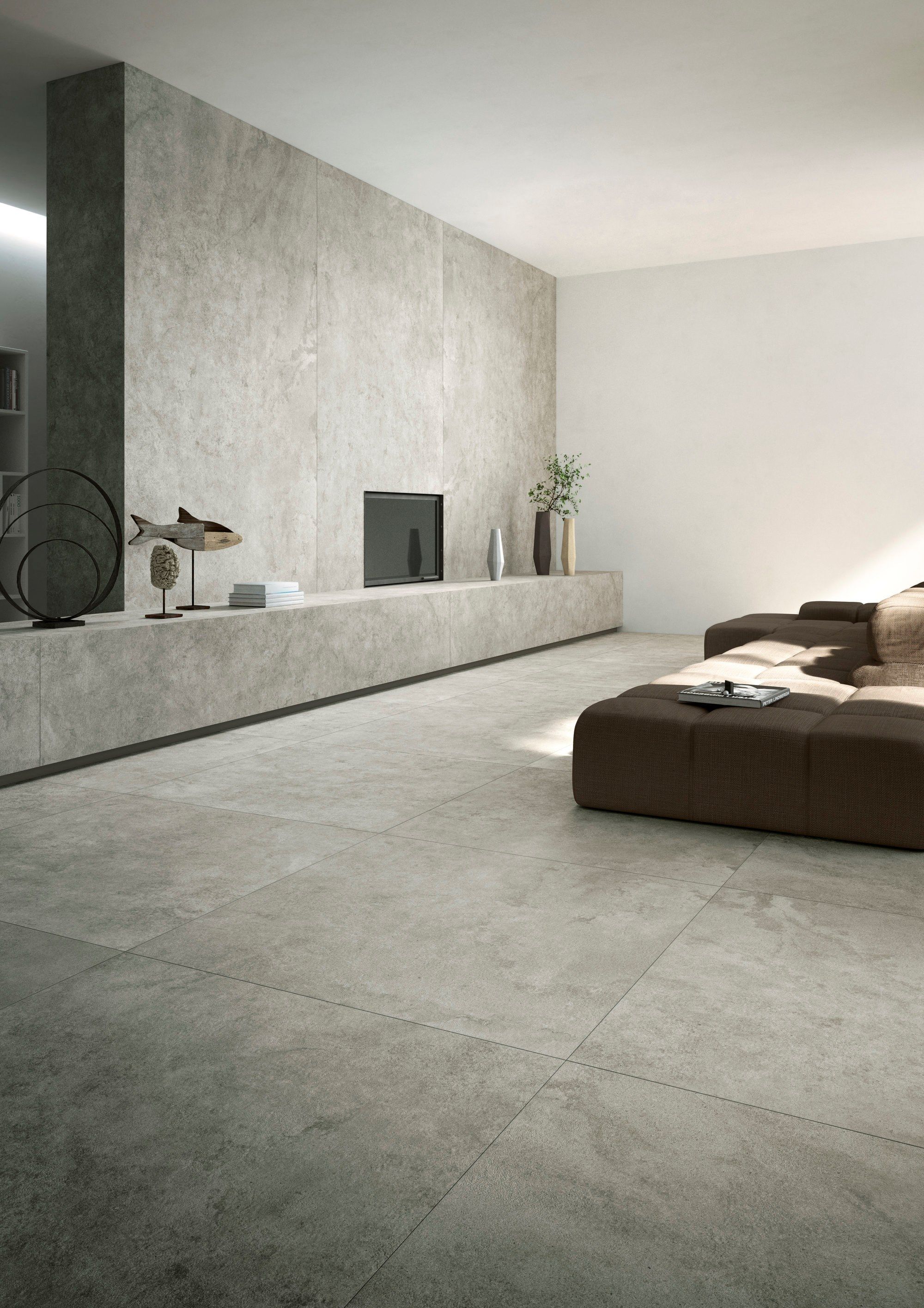 Пол / облицовка керамогранита с эффектом камня Fiandre Quietstones Maximum ARCH-00048204 - Вид №1