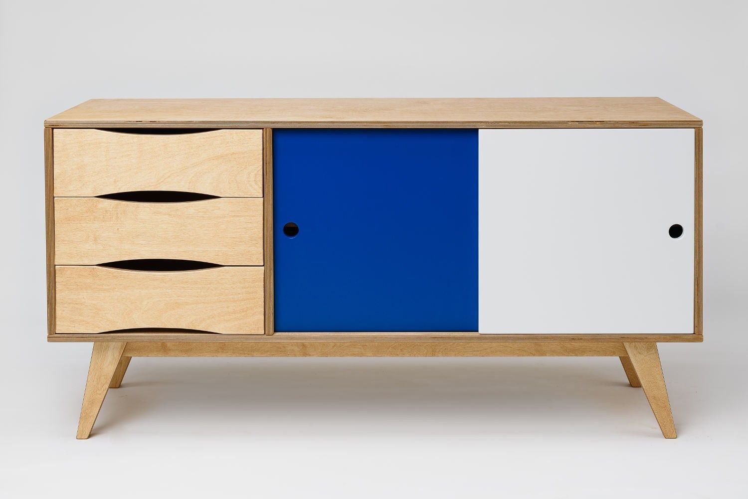 Деревянный шкаф с ящиками с раздвижными дверями Radis Special treasures ARCH-00093521 - Вид №9