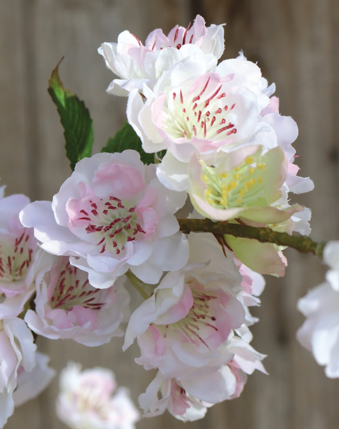 3062 705 a3 Искусственная ветка сакуры, 110 см, бело-розовая H-andreas 