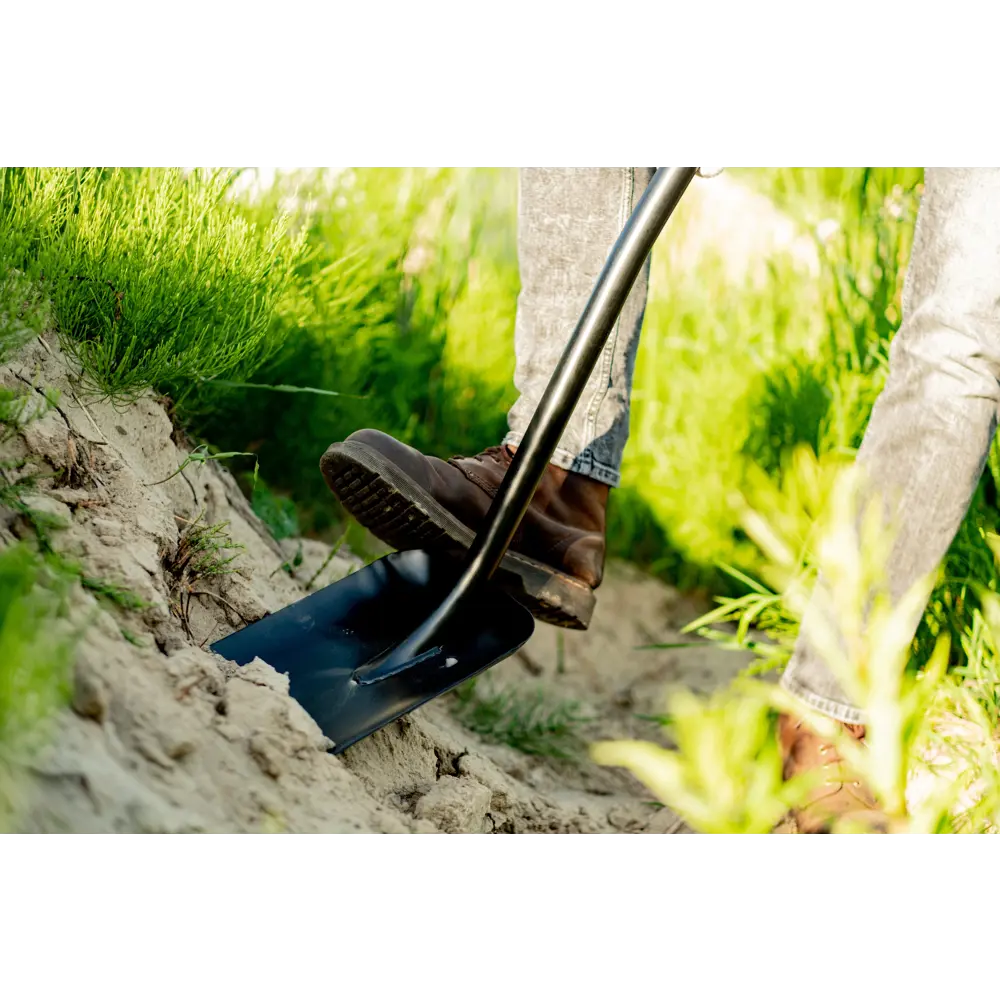 Совковая лопата Plantic Terra для сыпучих материалов с эргономичной ручкой 84953709 STLM-0057311 - Вид №7