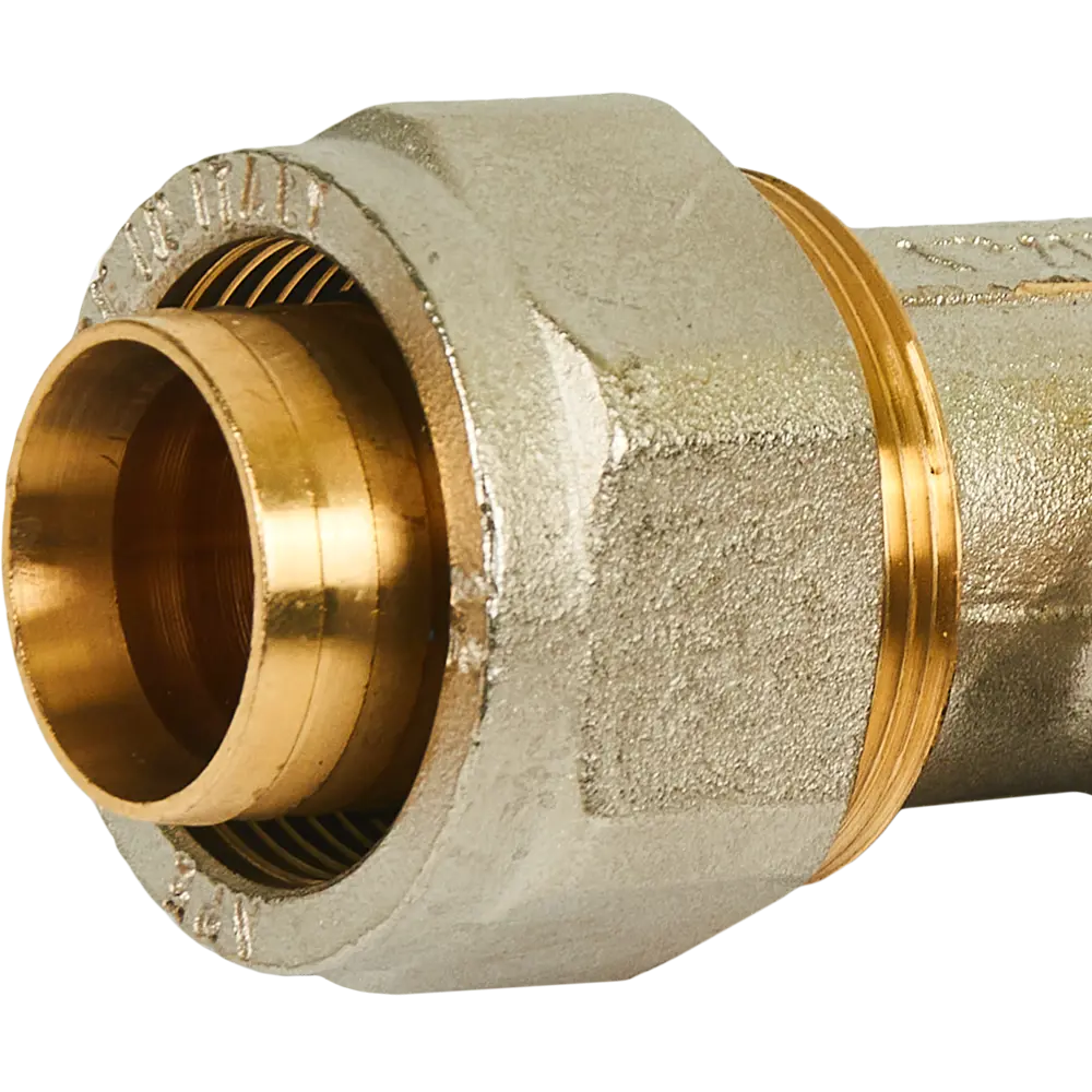 Угол комбинированный 90° Stout 1"x32 мм ВР латунь SFS-0007-000132 82306119 STLM-2180428  - Вид №1