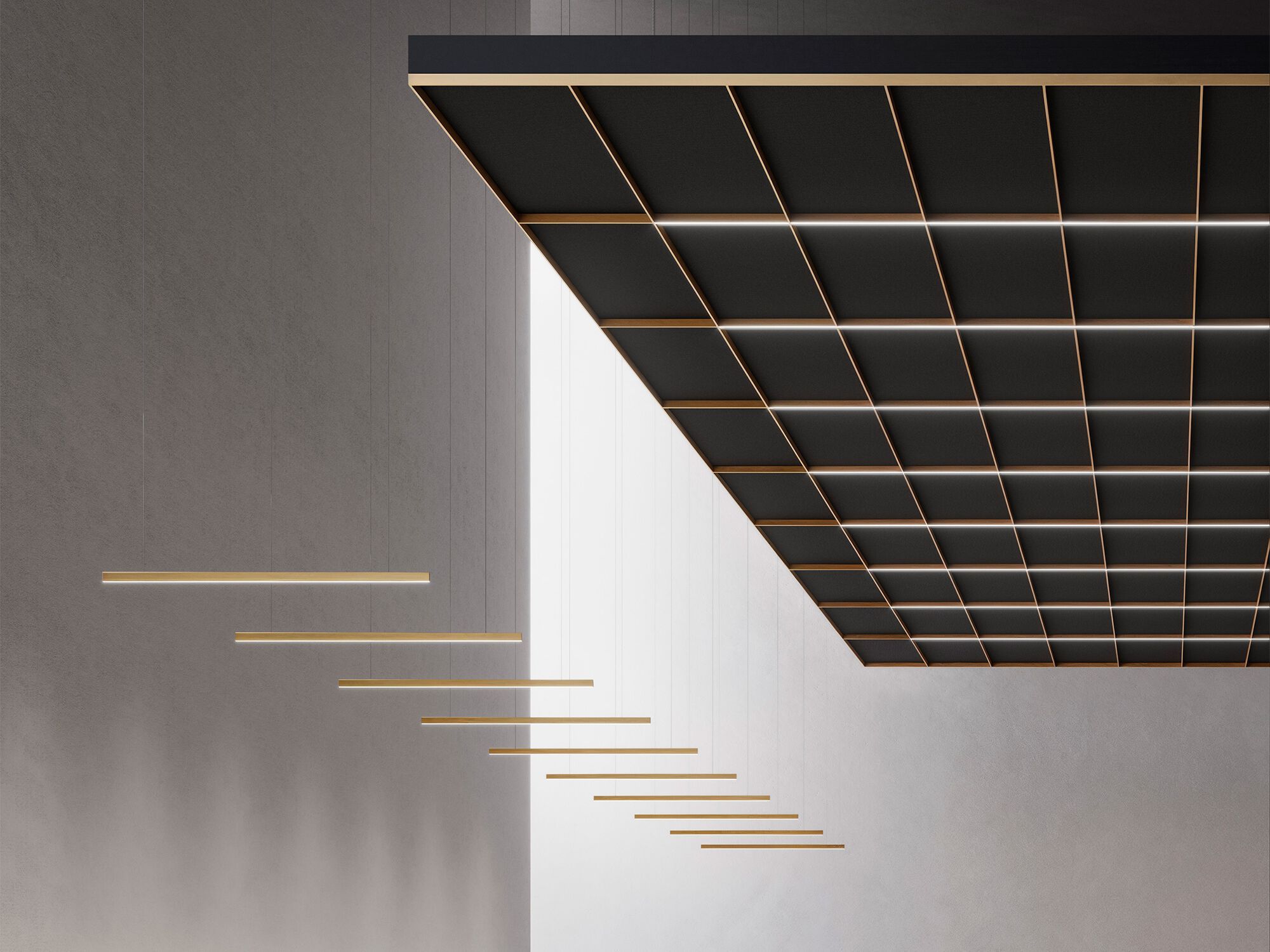 Модульная сетчатая система для стен и потолков Dresswall Dresswall Grids ARCH-00067013