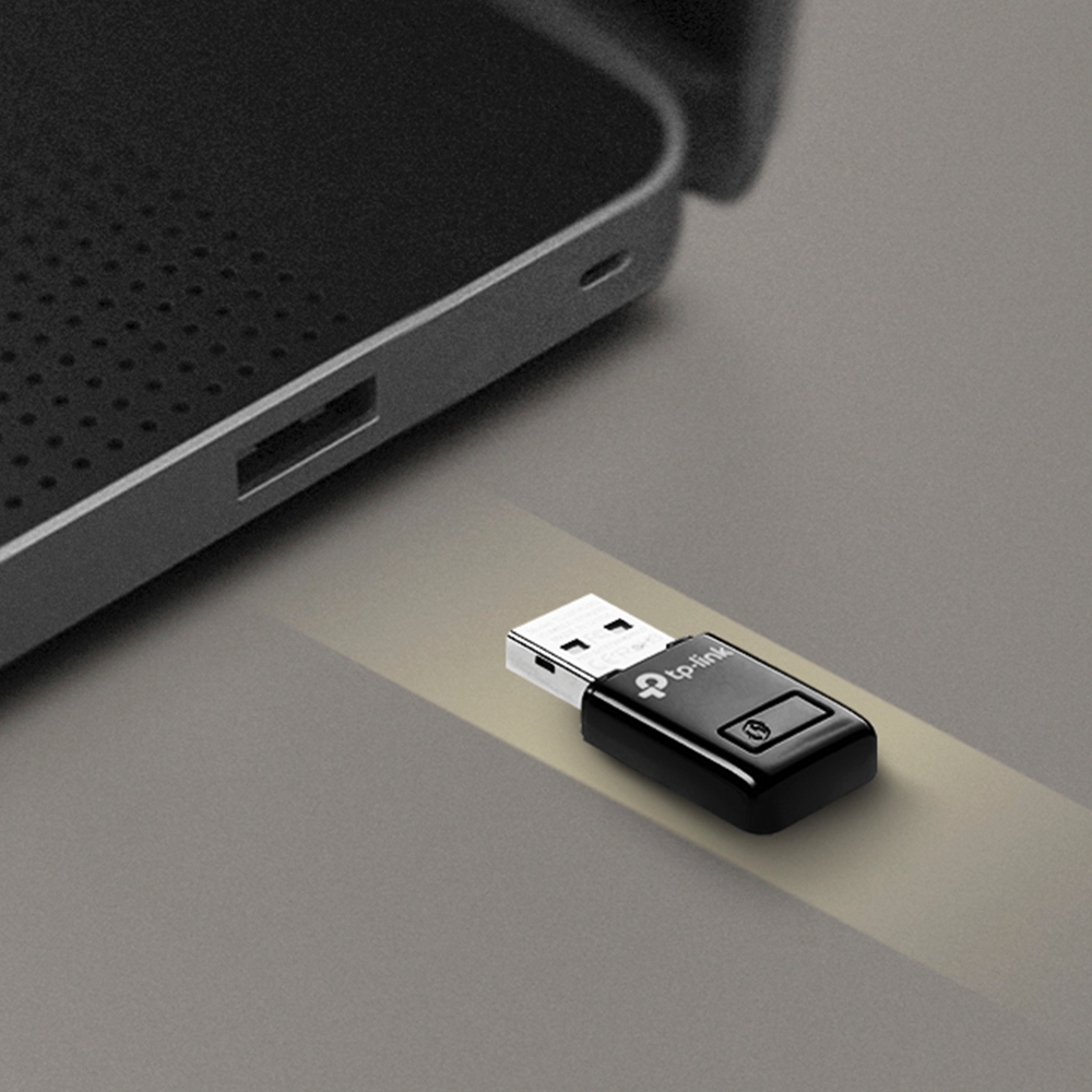 TL-WN823N 300mbps mini wireless n usb adapter, mini size, realtek, 2t2r, 2.4ghz, 802.11b/g/n TP-Link Santreyd  - Вид №3