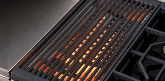 Wolf Встраиваемая газовая плита из нержавеющей стали с решеткой Piani cottura professionali Icbsrt364g  - Вид №1