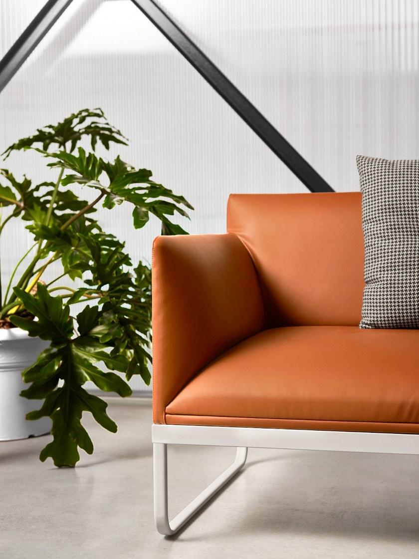 Quinti Sedute Секционный кожаный диван-санки Loft x sun-id-1485982 - Вид №4