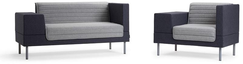 Offecct Кресло из ткани Smallroom plus low sun-id-1490136 - Вид №2