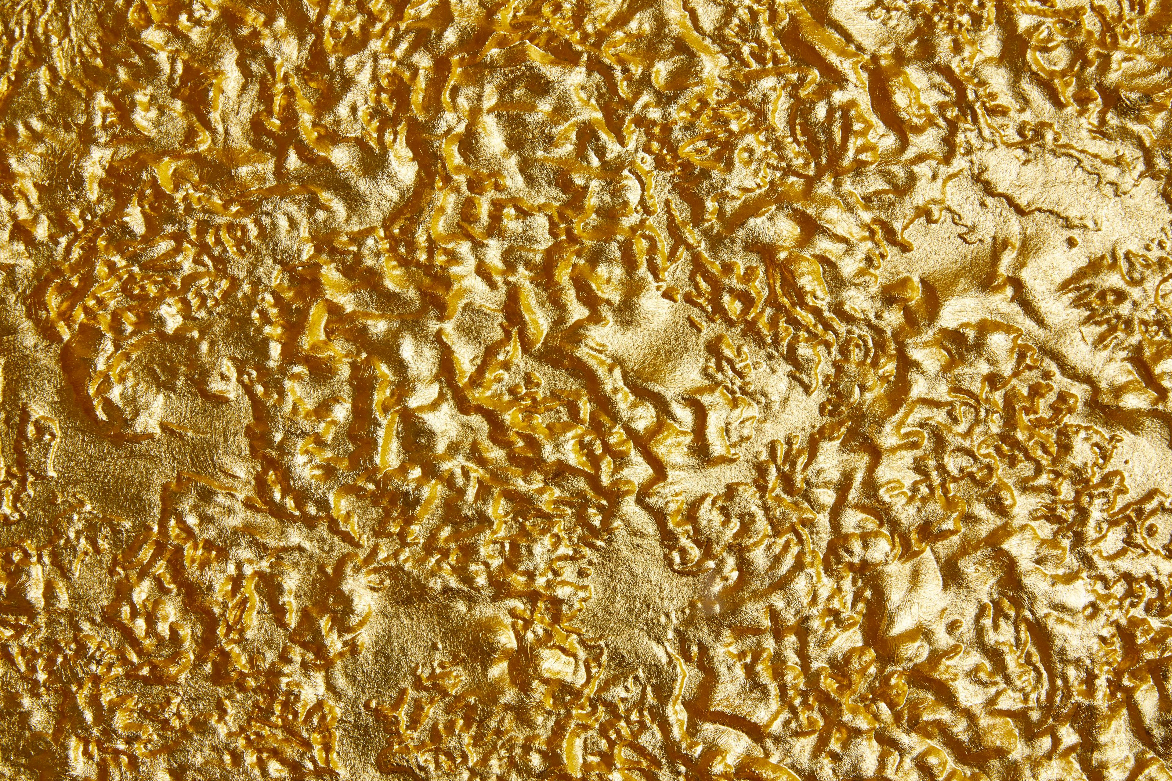 Квадратный журнальный столик с золотым листом REDA AMALOU DESIGN Limited Edition ARCH-00044490 - Вид №1