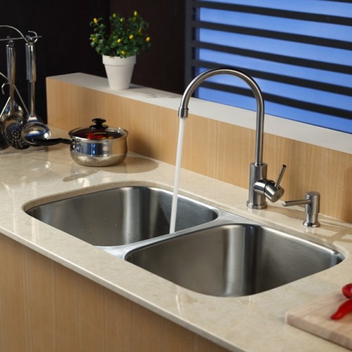 KBU22-KPF2160-SD20 Мойка кухонная прямоугольная Krausru 