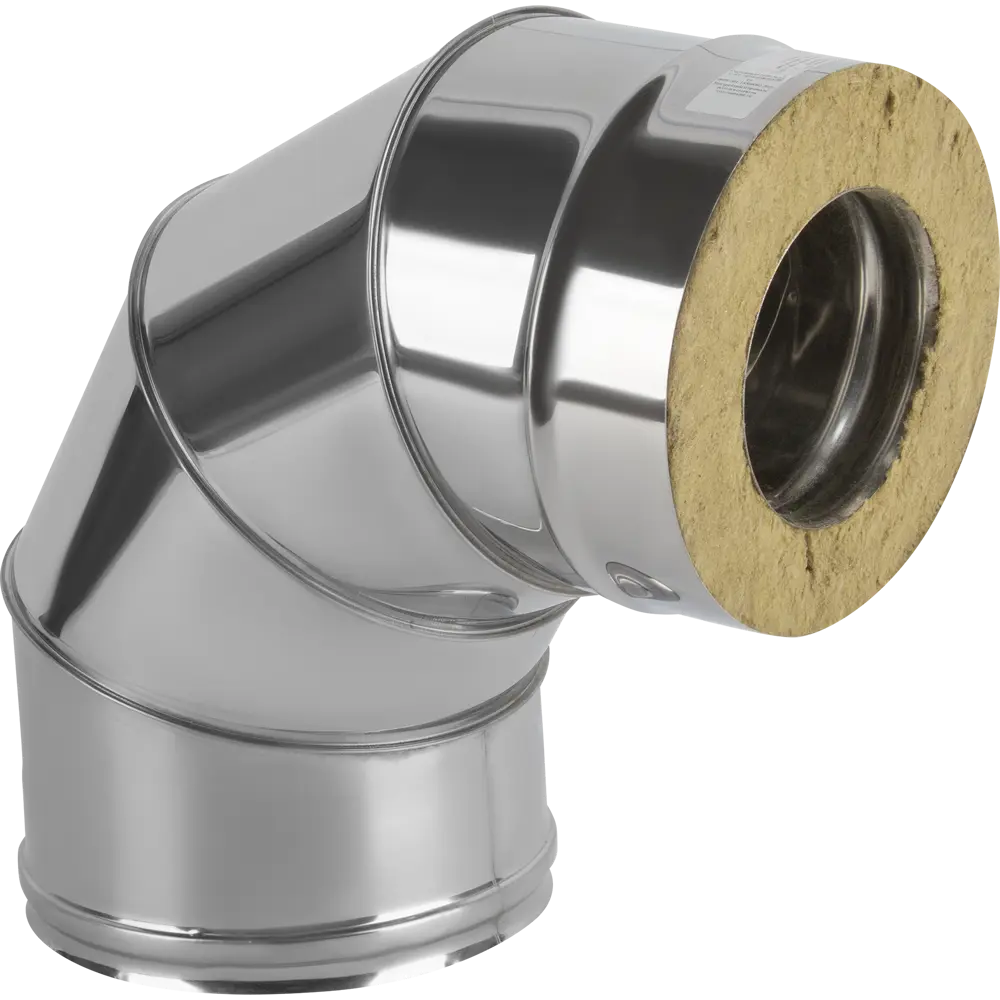 Сэндвич-колено Металлик и Ко 90° D150x210 мм 430/0.8 мм 83398167 STLM-2179418 