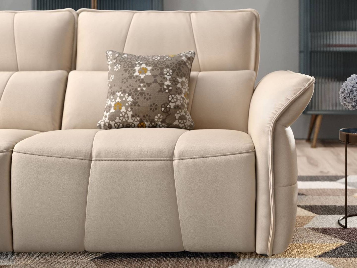 Кожаный угловой диван Sofanella Adria ARCH-00024311 - Вид №6