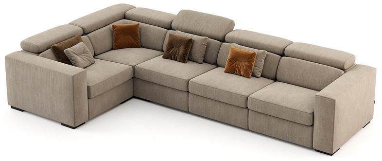 Laskasas Угловой диван в ткани Gold sun-id-1455000 - Вид №2