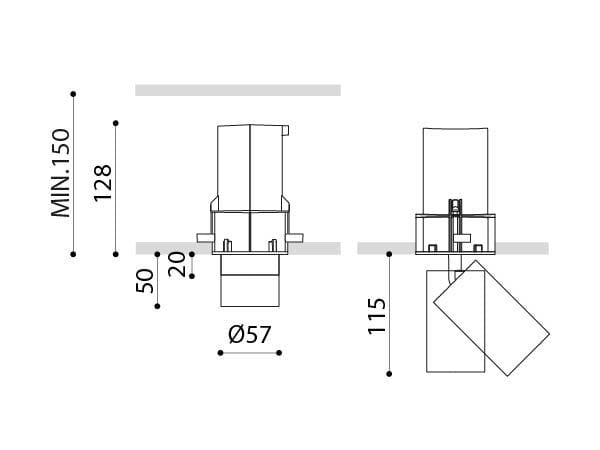 Алюминиевый светодиодный полукруглый прожектор Arkoslight Shot Light ARCH-00110935 - Вид №21