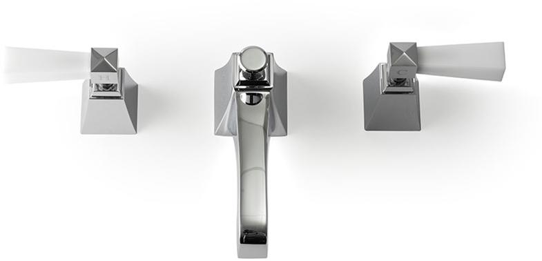 Devon&Devon Смеситель для раковины на 3 отверстия из латуни Vip time sun-id-1397311 - Вид №3