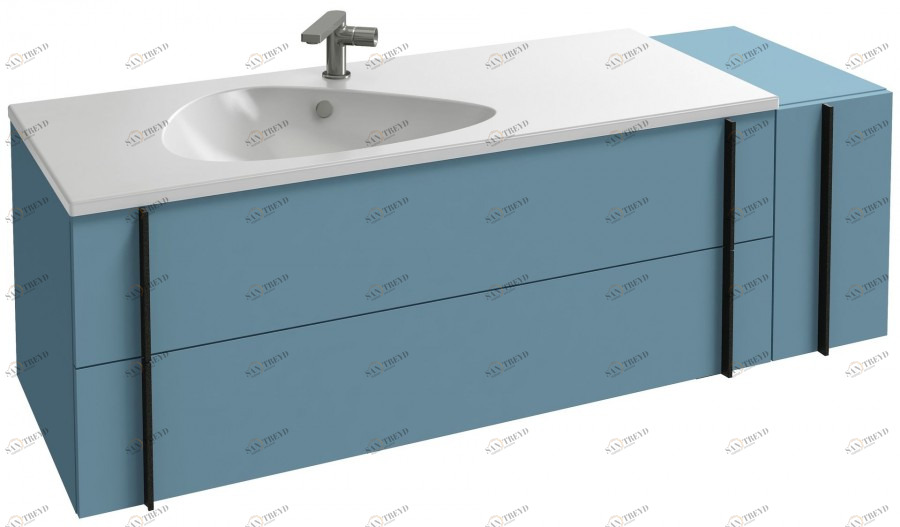 EB3038-E73 Мебель 145 см для раковины-столешницы 120 cм Jacobdelafon NOUVELLE VAGUE Santreyd