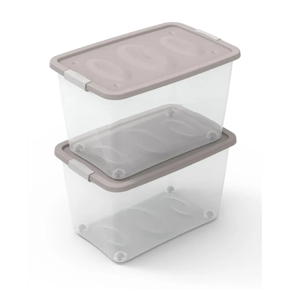 Универсальный контейнер MARTIKA с крышкой и колесами для систем хранения 18540339 Ящик STLM-0011180 - Вид №8