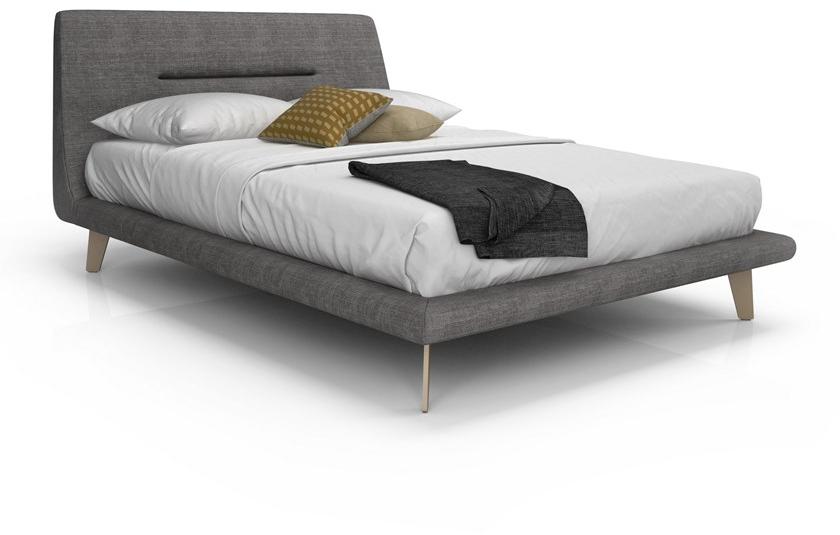 Huppé Двуспальная кровать из ткани Memento 3249u / 3253u HUPPE - Вид №1
