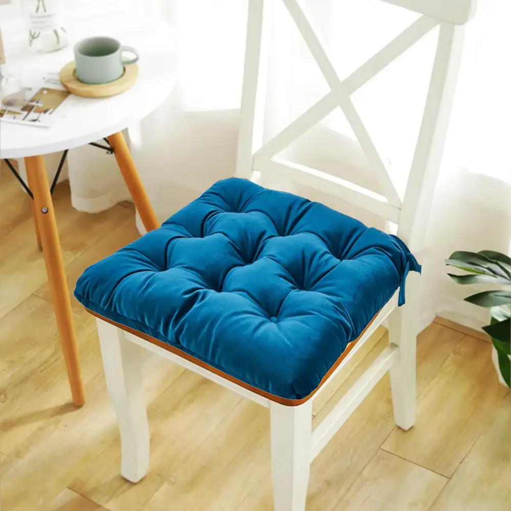 Подушка для стула Seasons Ibiza 1 40x36 см цвет бирюзовый 89426644 STLM-2208312 Отсутствует - Вид №3