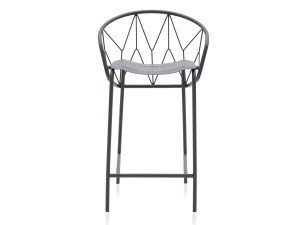 Стальной стул с порошковым покрытием