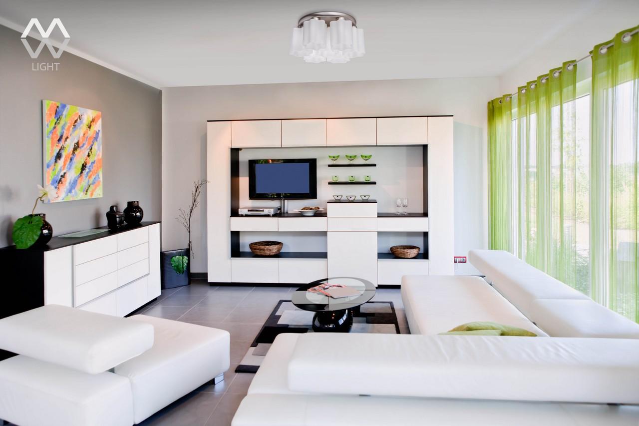 Потолочная люстра MW-Light Илоника 451011407 MW-LIGHT ДИЗАЙНЕРСКИЕ, ИЛОНИКА 183440 Белый  - Вид №1