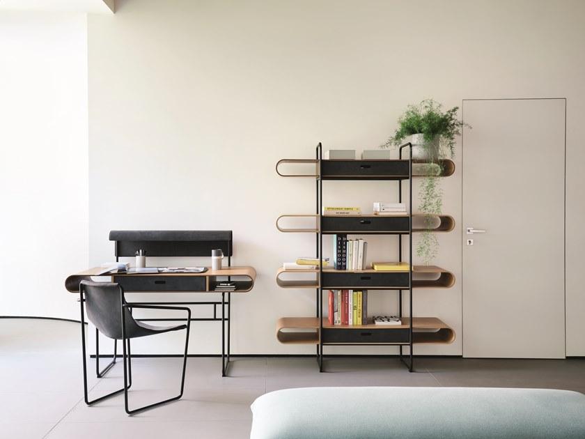 Midj Прямоугольный деревянный стол с ящиками Apelle sun-id-1410704 - Вид №4