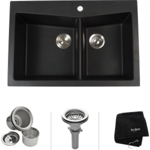 KGD-430B Мойка кухонная прямоугольная Krausru  - Вид №7