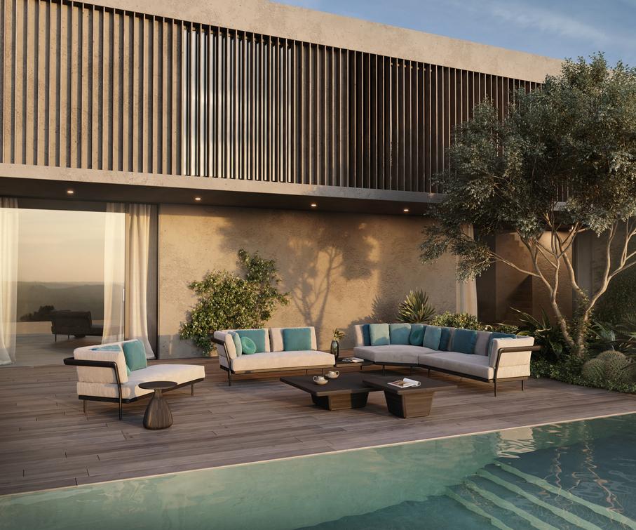 MNST299 Concept 10 teak nero черный Manutti Flex - Вид №7