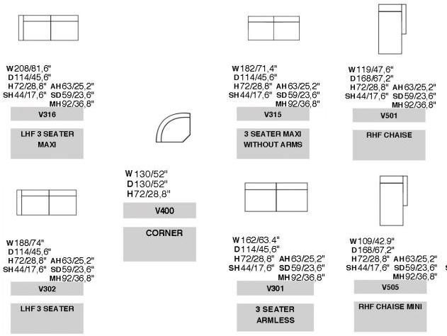 Rossini Sofas Секционный угловой диван в коже sun-id-1443356 - Вид №3