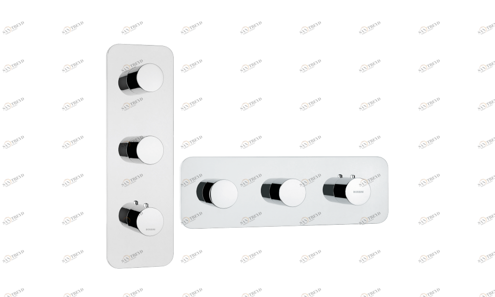 Z031204 + Z030270000 Смеситель & запорный кран Oki 4 Outlets HP BOSSINI 