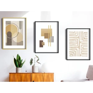 Постер Геометрия 21x29.7 см 3 шт.