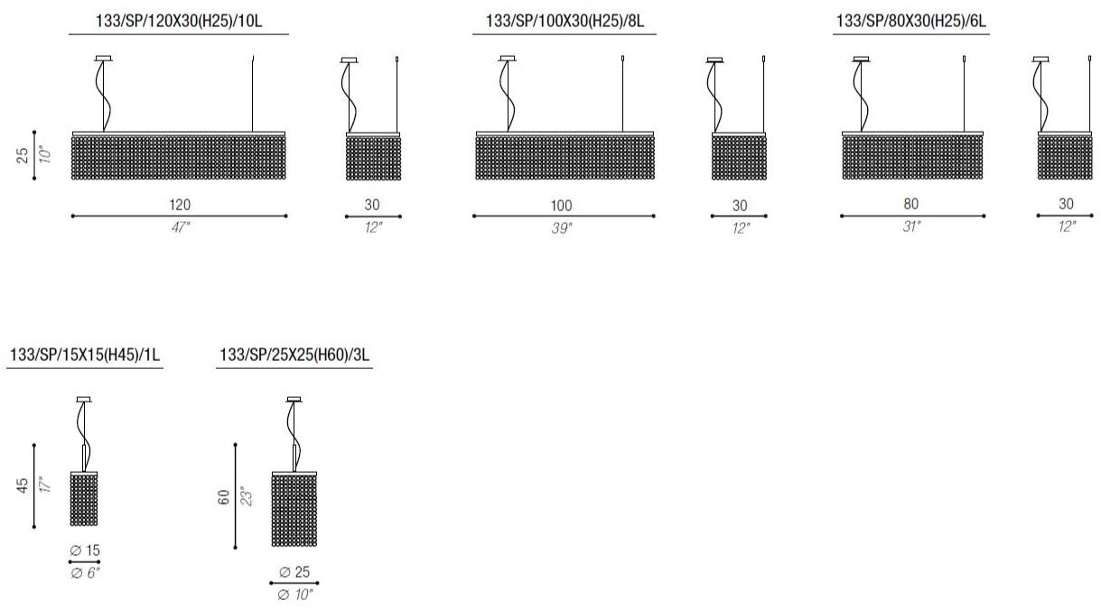 Aiardini Подвесной светильник с кристаллами swarovski® Melody sun-id-1427317 - Вид №2