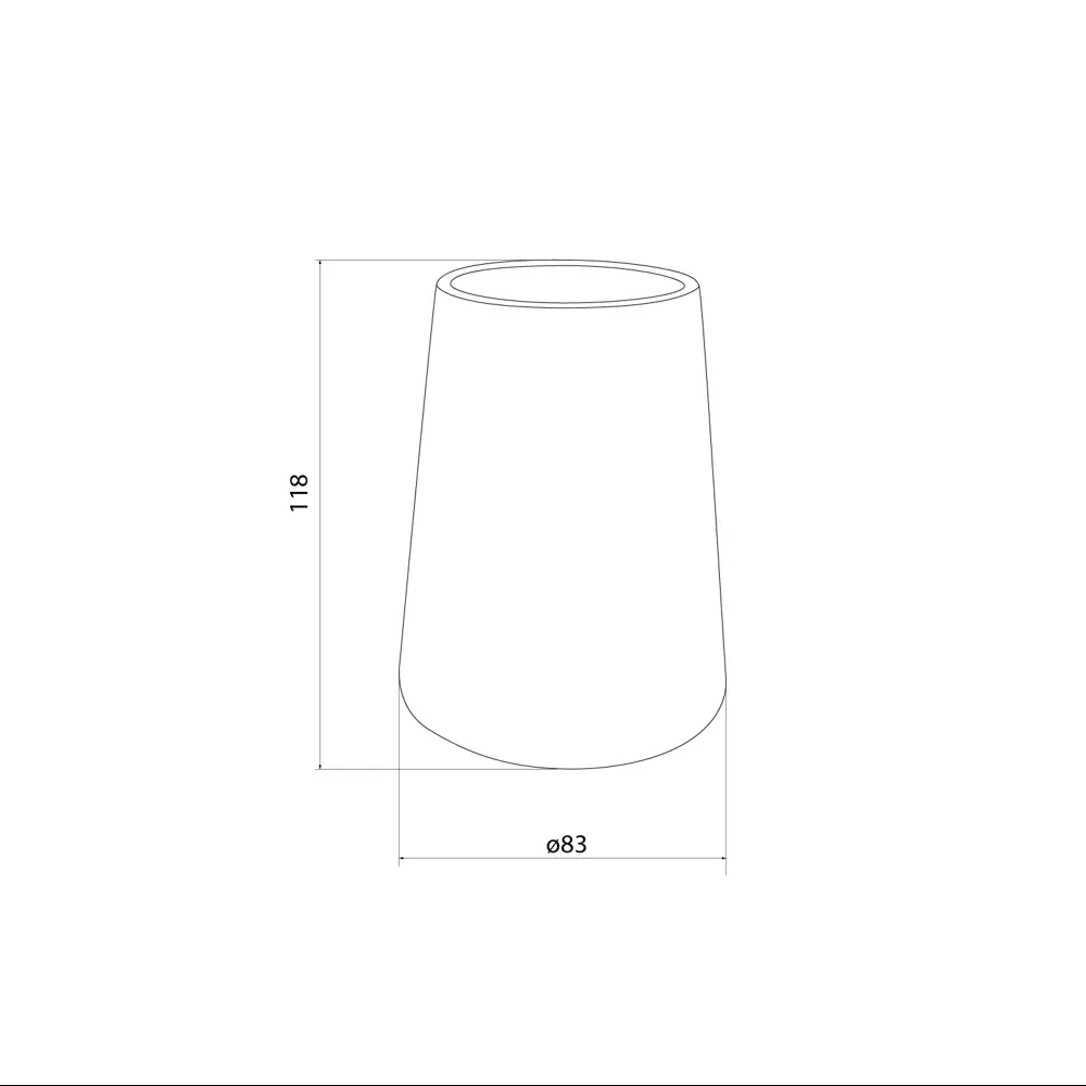 89380314 Стакан для зубных щёток Iddis Olive LMOLC00i45 керамика цвет зеленый STLM-1565396 - Вид №3