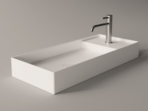 Керамическая прямоугольная столешница