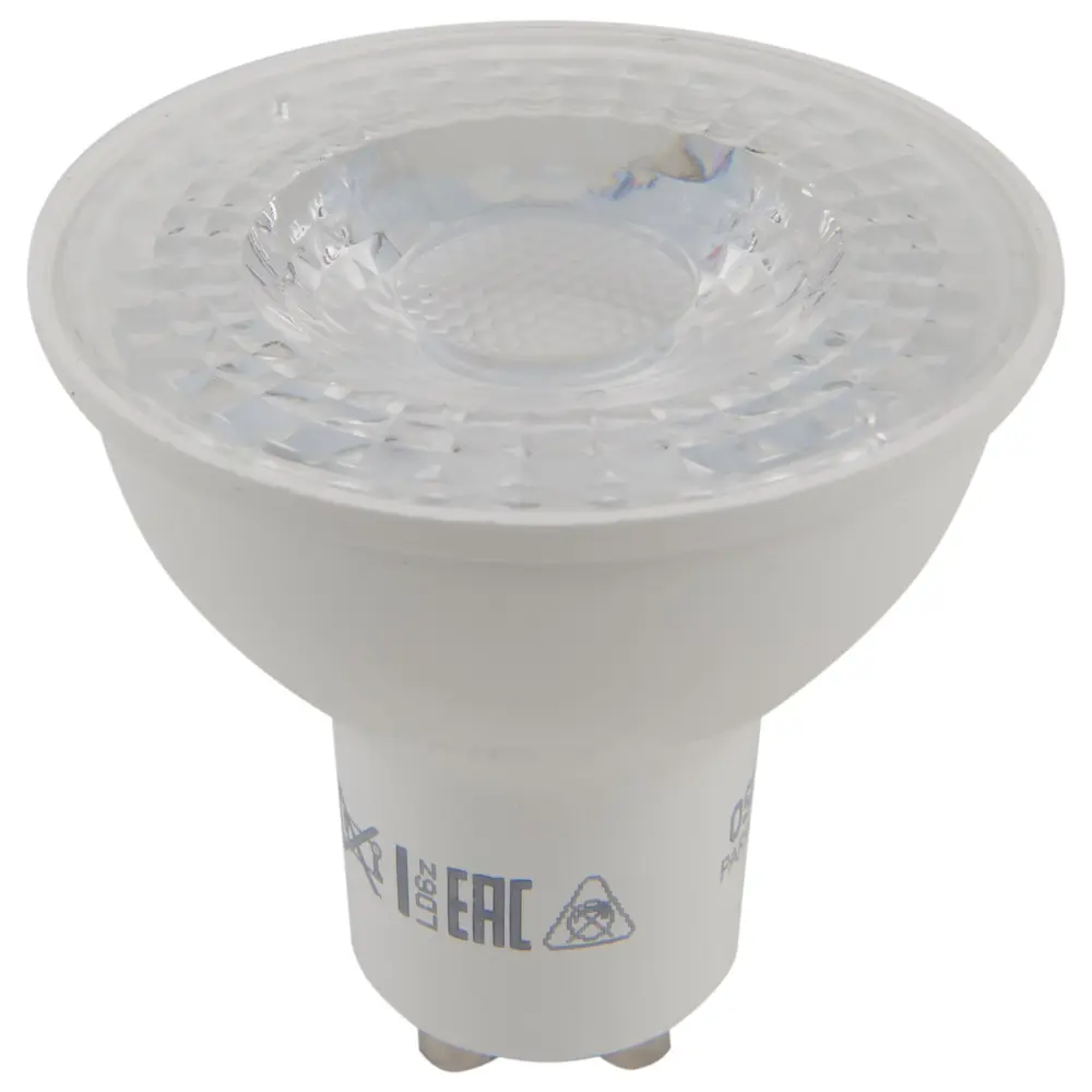 Лампа светодиодная Osram спот GU10 4 Вт 370 Лм нейтральный белый свет 18164687 STLM-2105892 