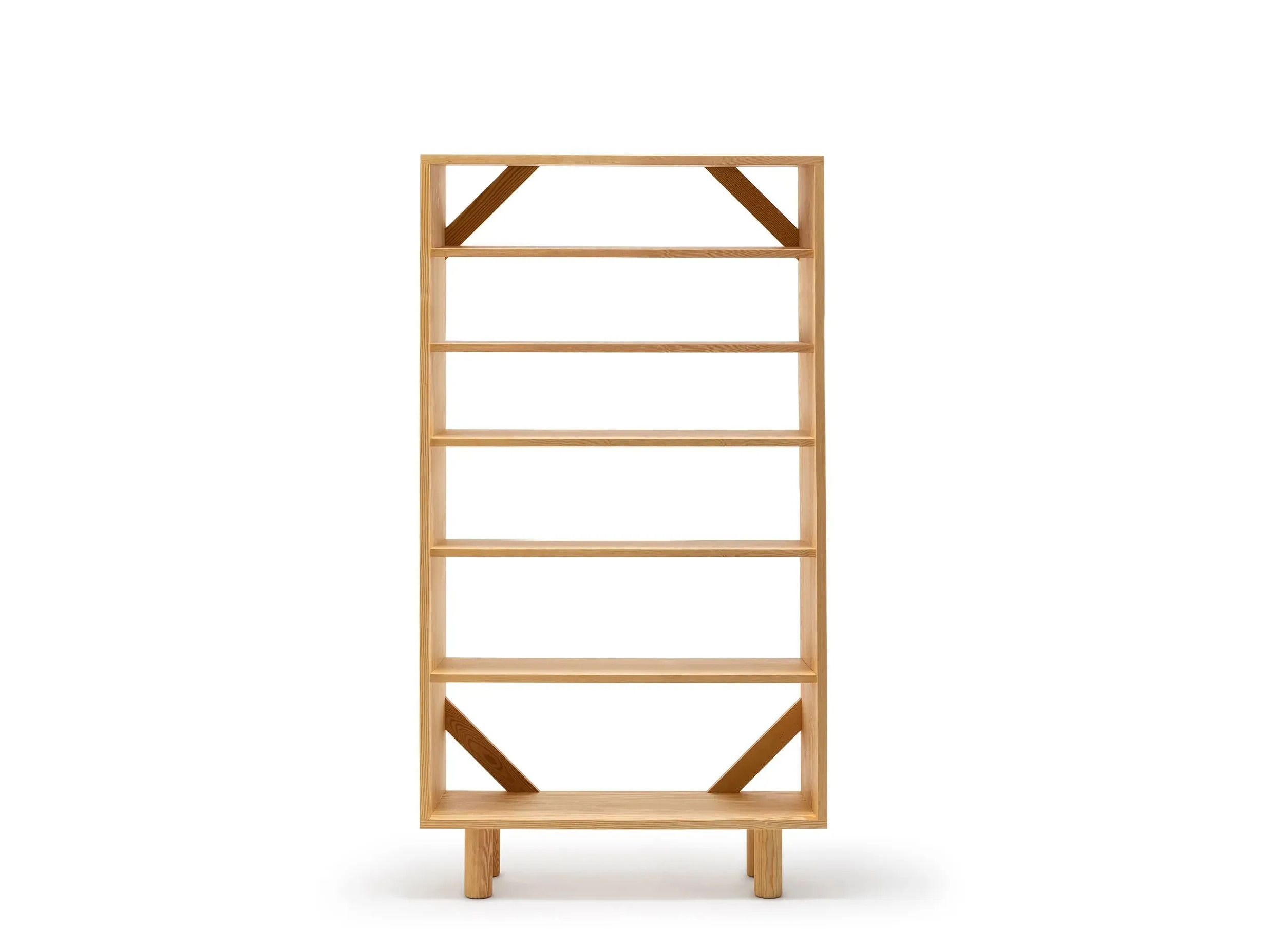 Двухсторонний книжный шкаф из сосны Established&Sons Crate Series ARCH-00008279