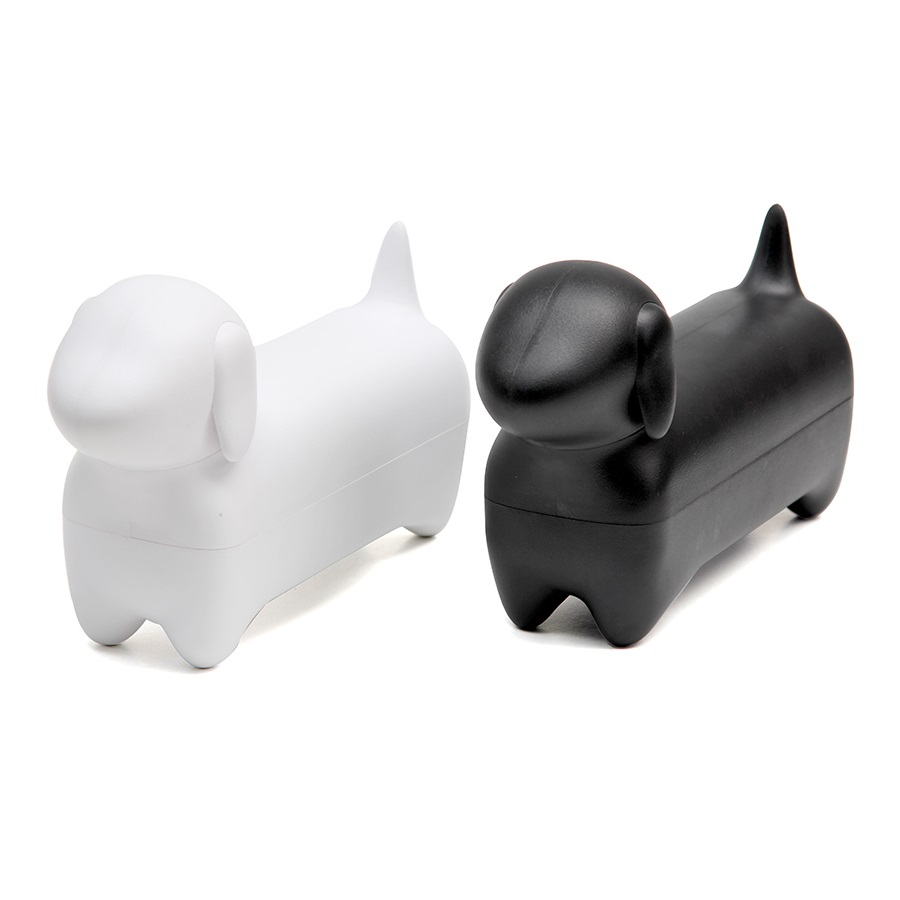 QL10291-WH Коробка для мелочей dacholder, белая Qualy  - Вид №14