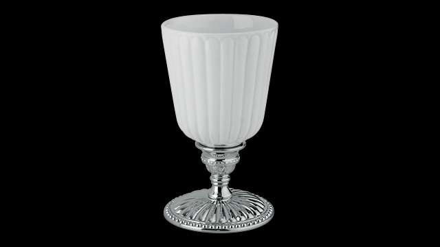 AA742 Стакан в ванную, настольный, керамический bagno&associati AIDA Bagno & Associati