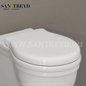 PA029BR Крышка сиденье для унитаза Ceramica Globo PAESTUM