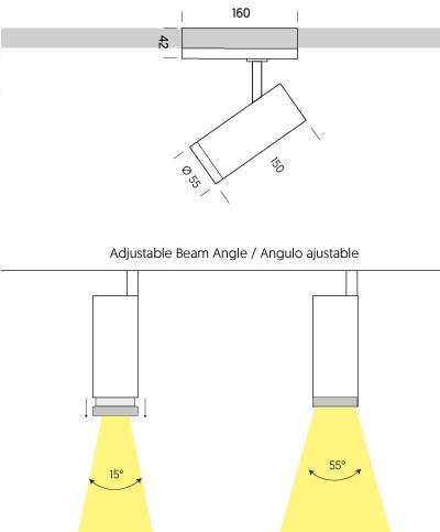 ONOK Lighting Светодиодное освещение дорожек Zoom sun-id-1347528 - Вид №1