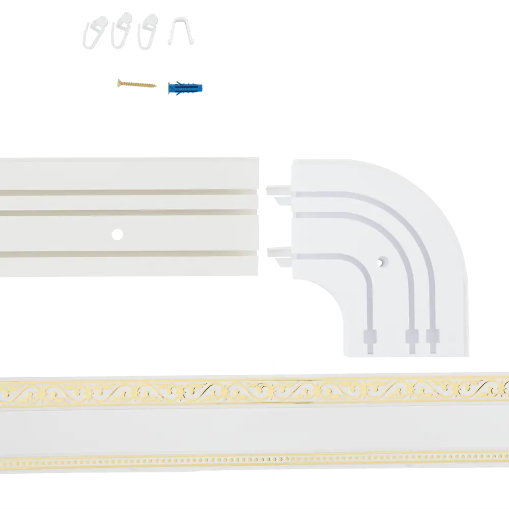 Santreyd Монарх — потолочный трехрядный карниз с орнаментом 83325285 STLM-0040470 - Вид №3
