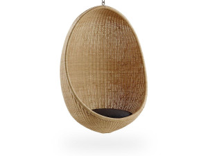 Подвесное кресло из ротанга