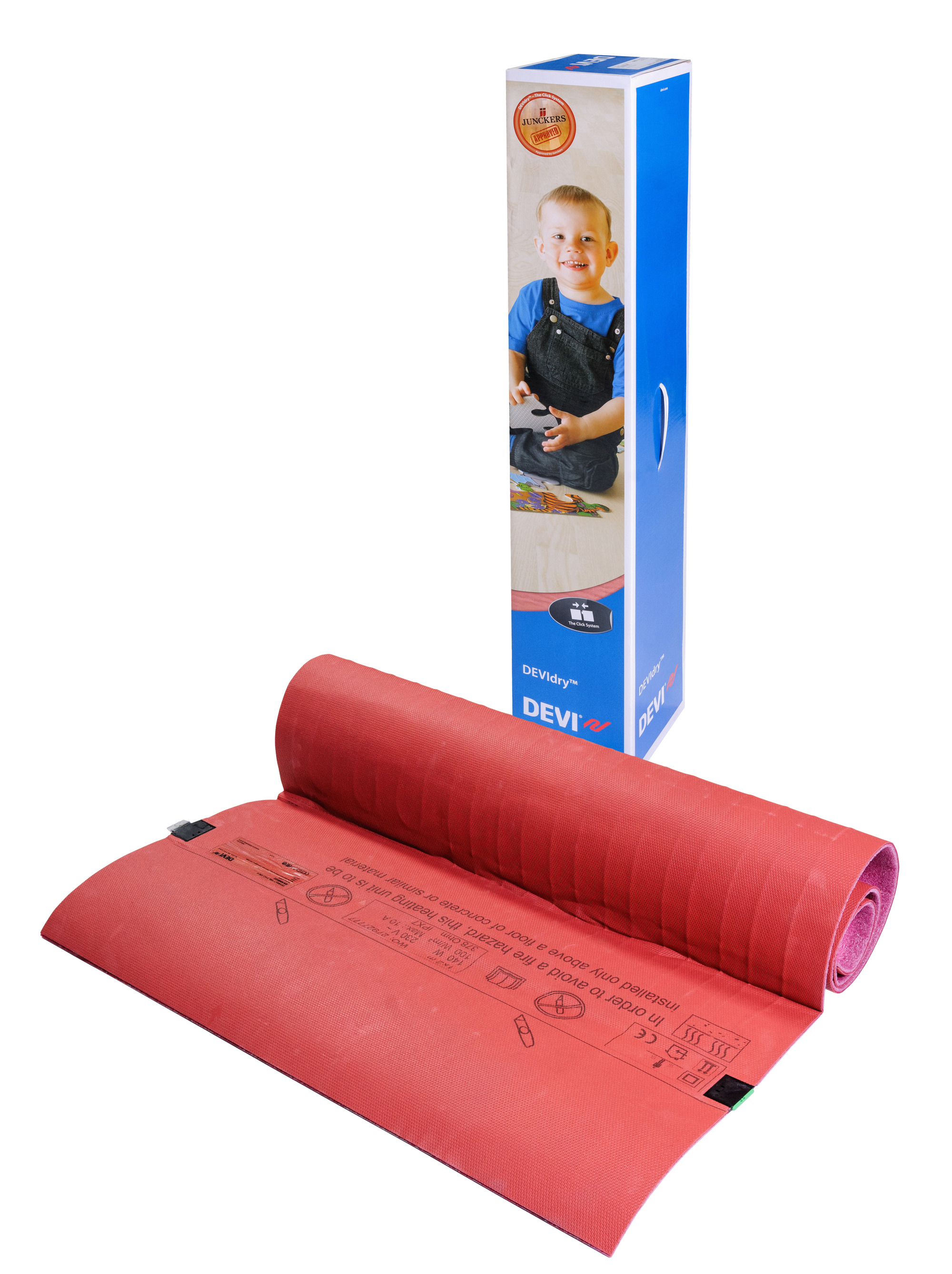 Danfoss DEVIdry™ — нагревательные маты под ламинат/дерево DEVIdry 100 нагревательный мат 1 м2 89300020  - Вид №2